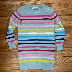 Gap Girls Striped Sweater Dress